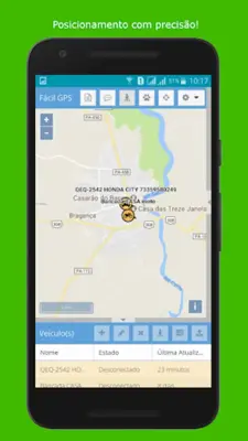 Fácil GPS Rastreamento android App screenshot 2