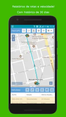 Fácil GPS Rastreamento android App screenshot 3